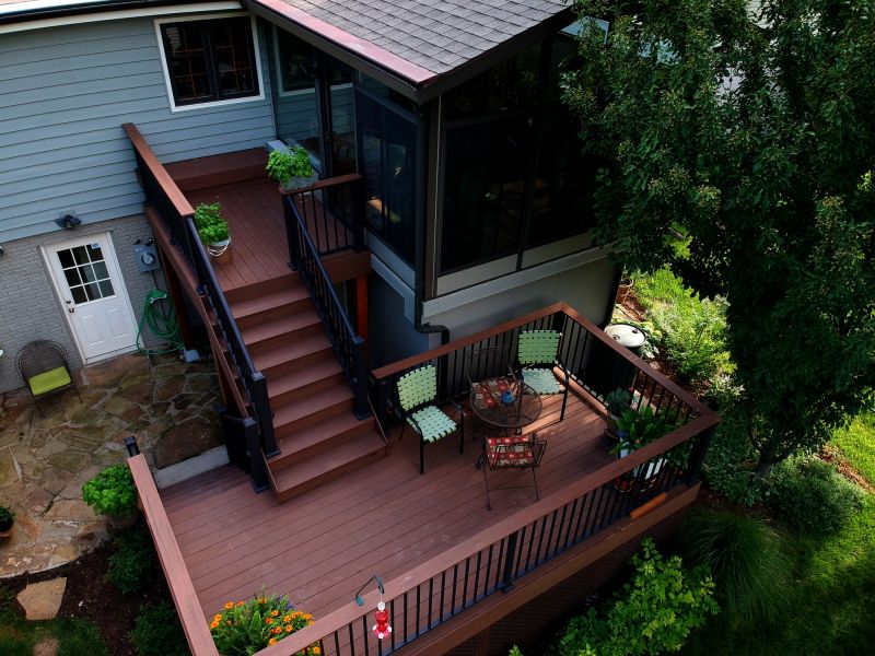 Covered Deck Construction